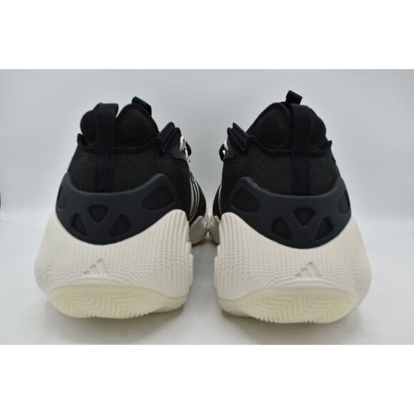 Adidas Mens Size 9 Trae Young 3 Black White Carbon Basketball Shoes Sneakers - Picture 4 of 11